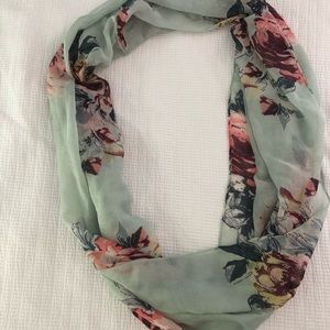 Justin and Taylor Floral Summer Infinity Scarf